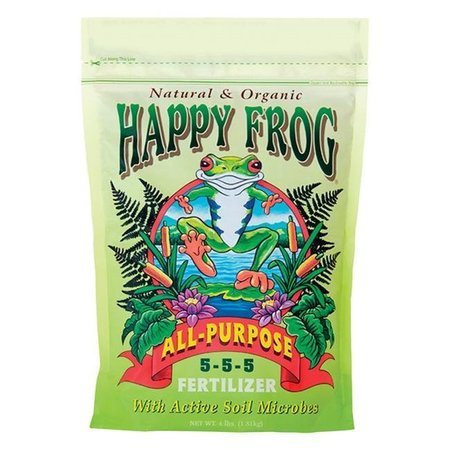 FOXFARM Foxfarm 7739352 Happy Frog All Purpose Organic Fertilizer; 4 lbs 7739352